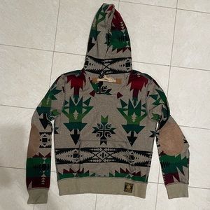 Slim fit size medium hoodie aztec